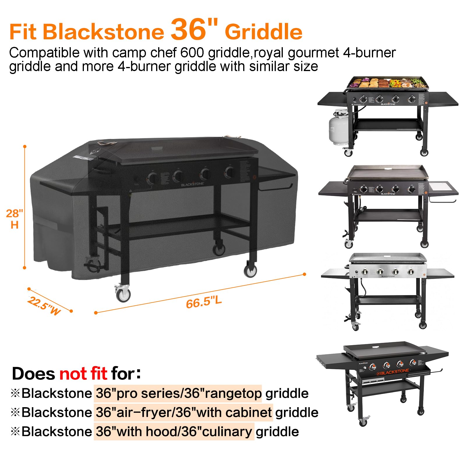 Heavy Duty Blackstone 36