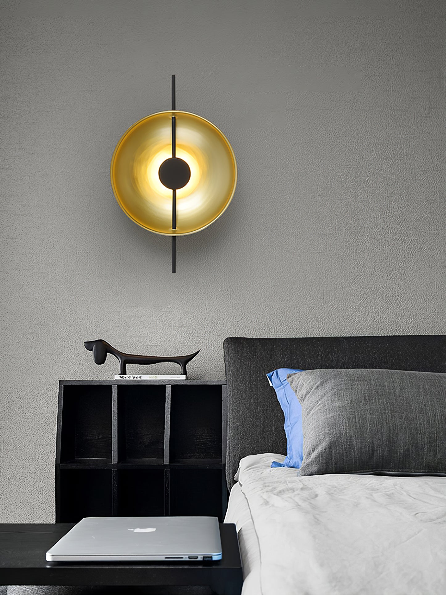 Sunspot Sconce Wall Light - Modern LED Wall Sconce for Bedroom, Living Room & Hallway - Dimmable Indoor Lighting Fixture with Adjustable Arms - Perfect for Ambient and Accent Lighting