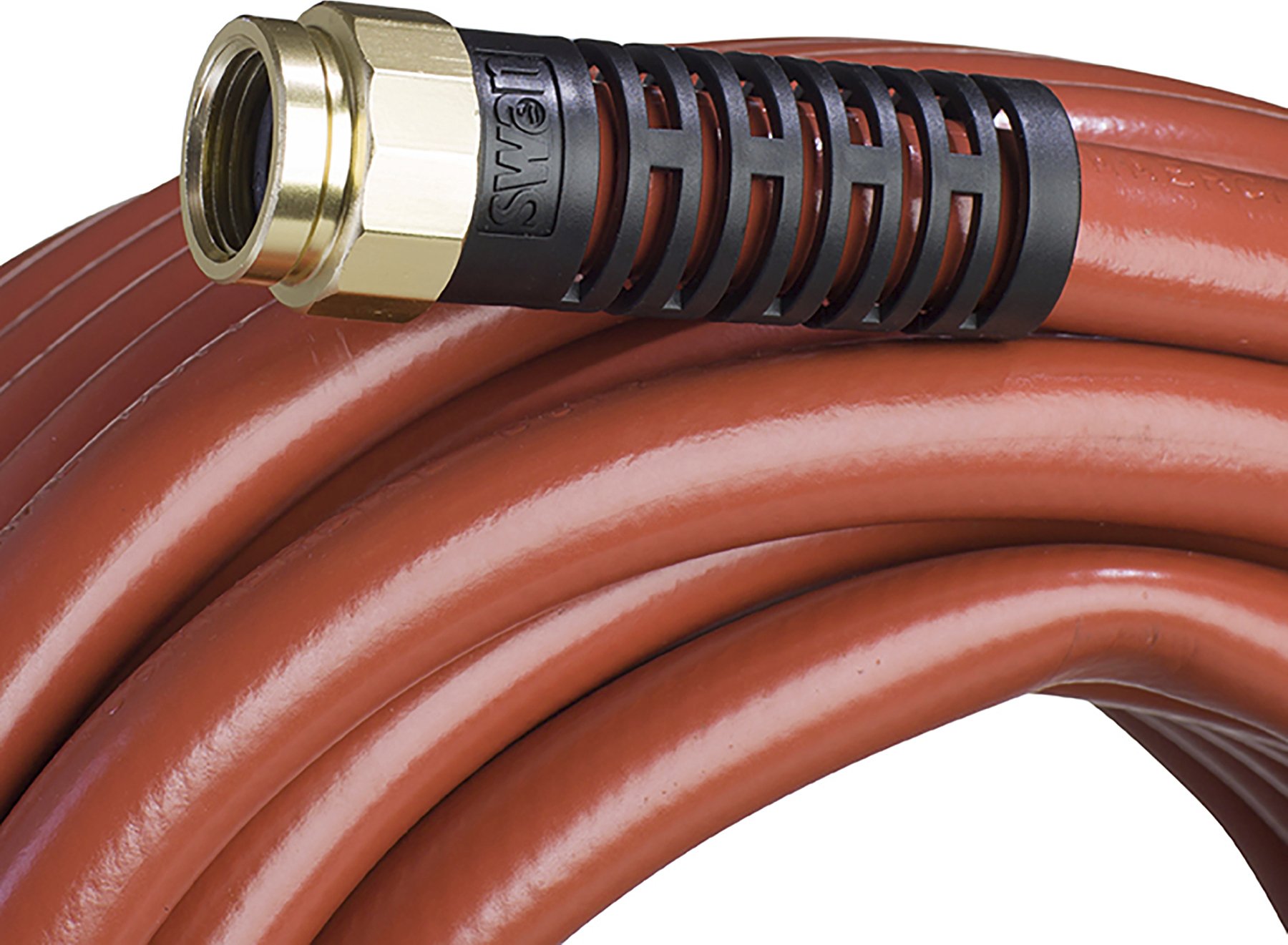 Swan Contractor+ SNCG34075 Heavy Duty Commercial Clay Water Hose - 75ft x 3/4