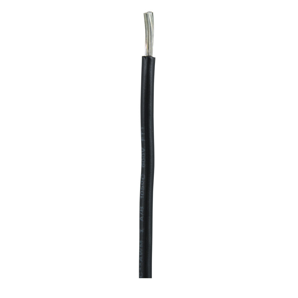 Ancor Marine Grade Tinned Copper Wire - 100 Feet #10 AWG Black - Perfect for Boat Wiring, Automotive Electrical, and Marine Applications