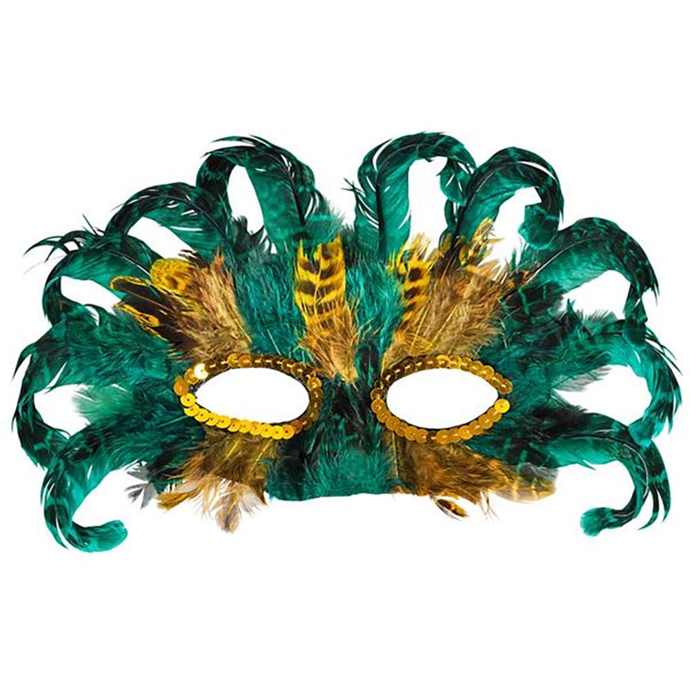 Bulk Mardi Gras Masks 50 Pack - Colorful Carnival Masquerade Mask Costume Party Supplies for Halloween, Christmas, New Year & Themed Events
