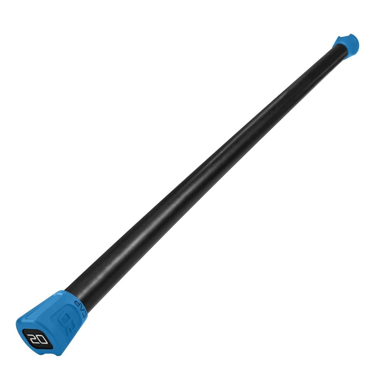 WF Athletic Supply Padded Body Bar - Weighted Workout Bar for Strength Training, Body Sculpting & Physical Therapy | Perfect for Home Gym, Pilates & Rehabilitation Exercises