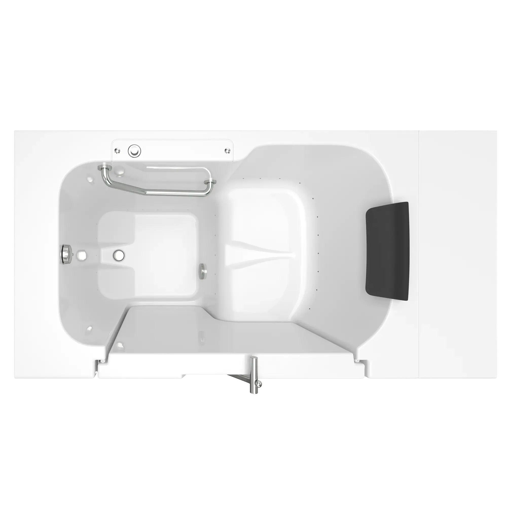 Premium 32 x 52 Inch Walk-in Bathtub with Air Spa System - Left Hand Drain - Gelcoat Finish for Ultimate Relaxation & Mobility - Ideal for Elderly & Arthritis Relief
