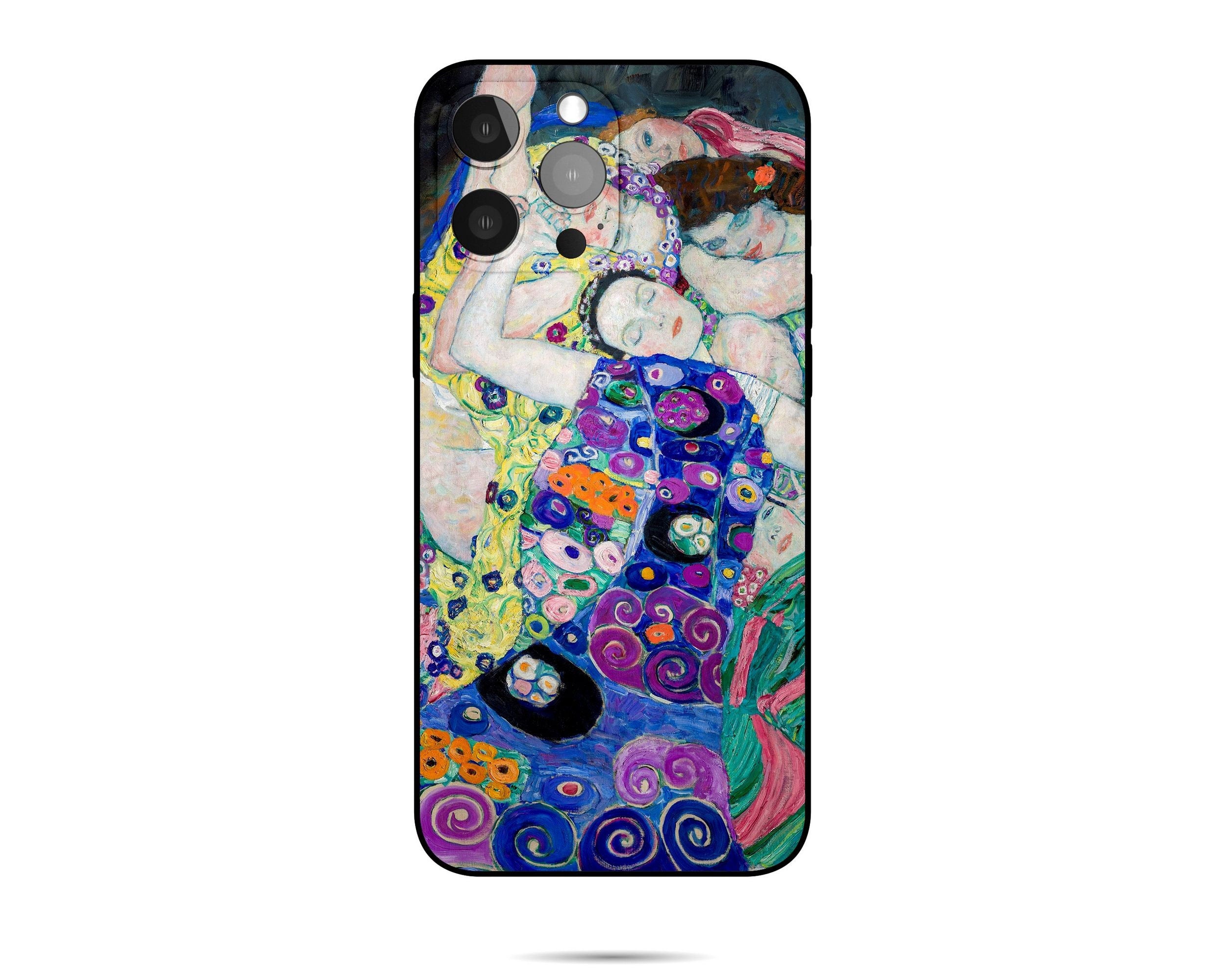 Gustav Klimt The Virgin Painting iPhone 14 Case | Premium Silicone Cover for iPhone 8 Plus | Stylish Designer Phone Case | Perfect Gift for Women | Art Lover Accessory for Daily Use & Travel Protection
