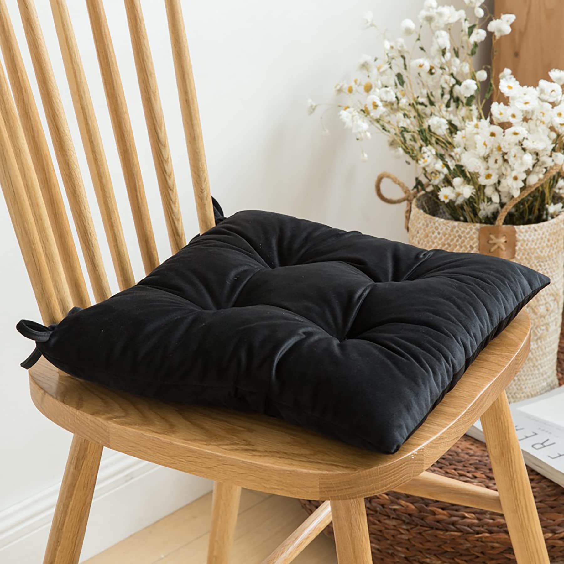 4-Pack Premium Dining Chair Cushions - 2