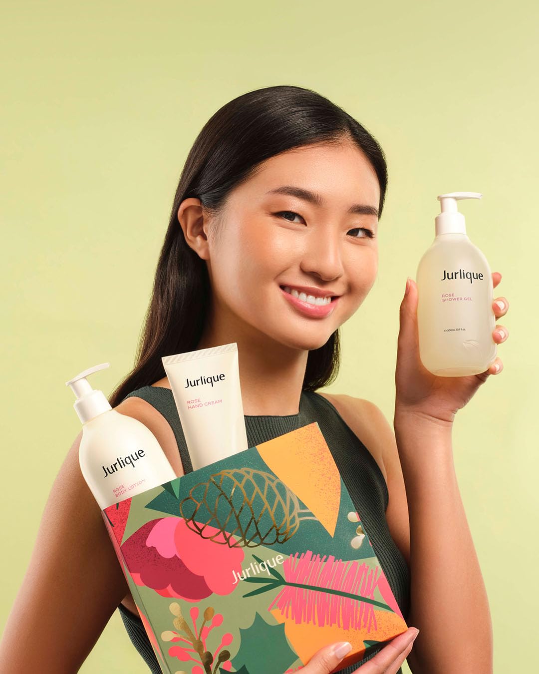Jurlique Christmas Rose Hand & Body Lotion - Hydrating Moisturizer for Dry Skin | Perfect for Winter Skincare & Holiday Gifting