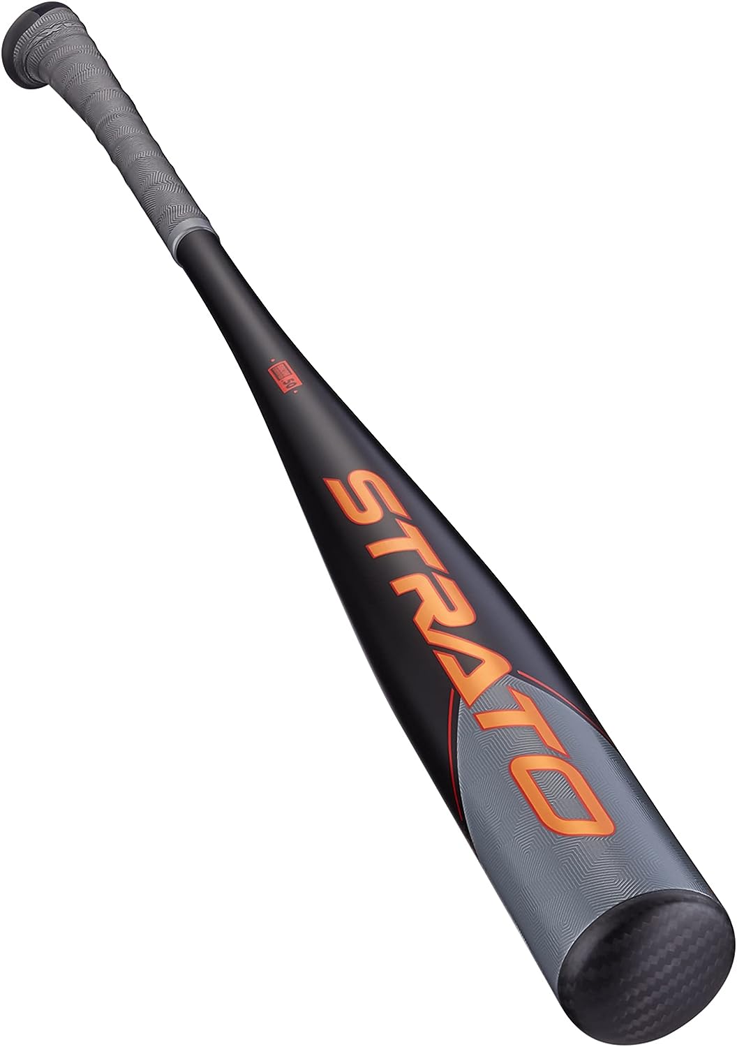 2023 New Axe Strato BBCOR Baseball Bat - Black/Orange | High-Performance for Competitive Play & Training