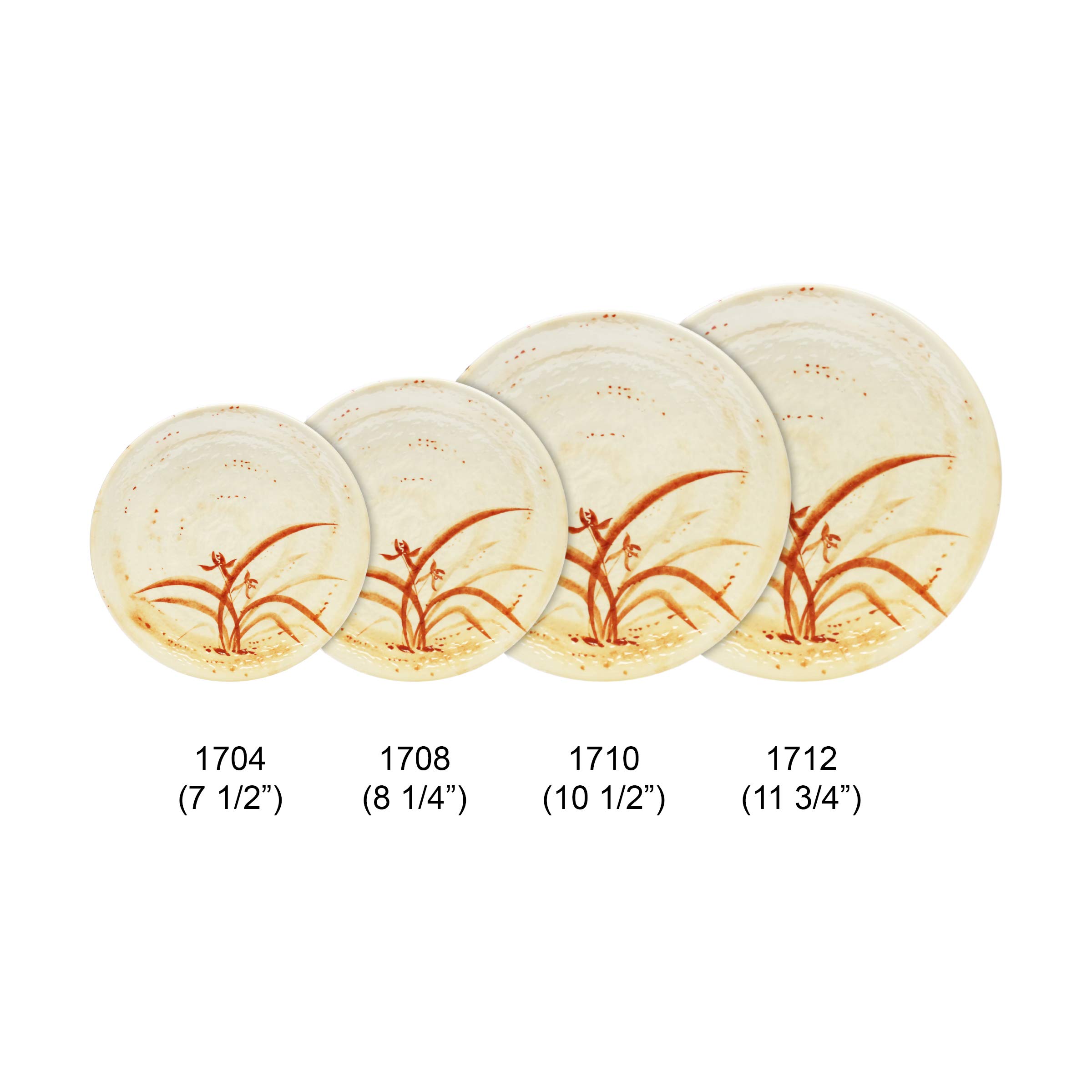 Premium Melamine Dinnerware Set - 7.5