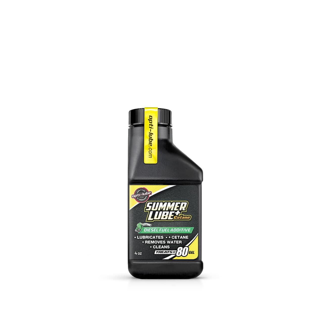 Opti-Lube Summer+ Cetane Boost Diesel Fuel Additive - 4oz Bottles (24 Pack Case) - Improves Engine Performance & Fuel Efficiency for Trucks, SUVs, and Heavy-Duty Vehicles