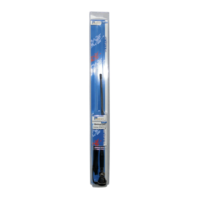 Black Rubber Duckie Aerial Antenna - Flexible Bendable Mast for Car, Boat, 4WD & 4x4 Trucks (Model AP102) - Perfect for Off-Road Adventures & Marine Communications
