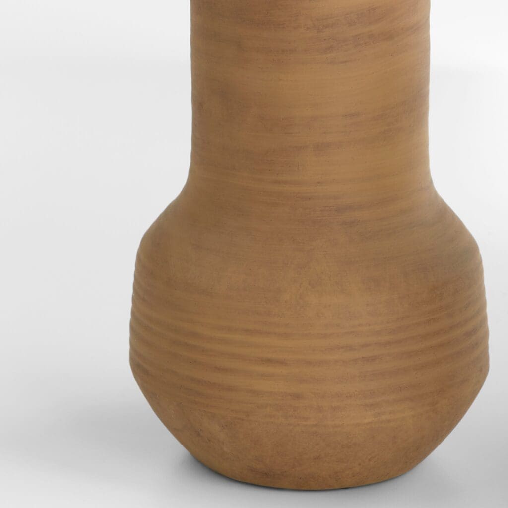 Cyan Design 11471 Amphora Vase - Handcrafted Brown Ceramic Vase for Home Decor, Wedding Centerpiece, and Tabletop Display