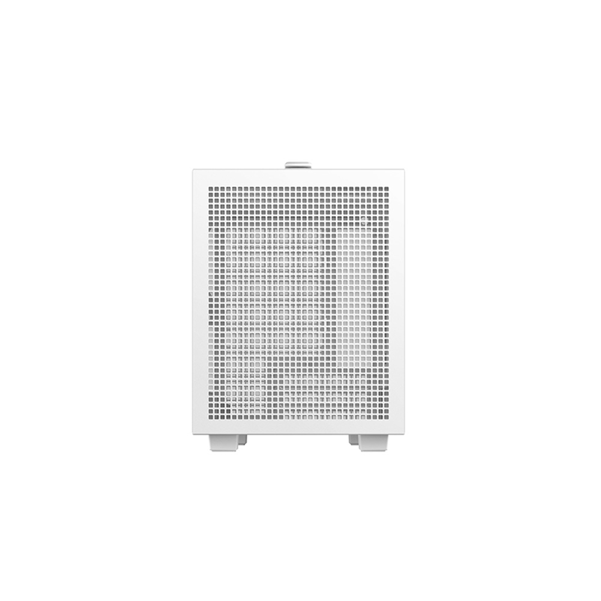 Deepcool CH160 Mini ITX Tower Case - Compact PC Gaming Case with Tempered Glass Side Panel (White) - Perfect for Small Space Gaming & Home Office Setups