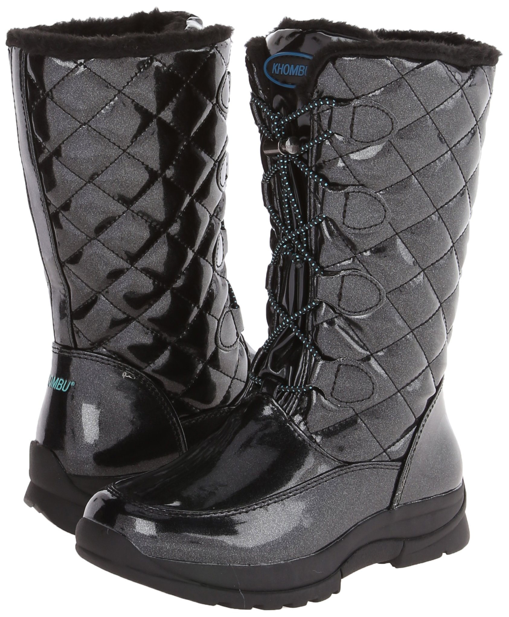 Khombu Darcie Waterproof Winter Snow Boots for Kids - Warm Insulated Cold Weather Boots for Boys & Girls - Perfect for Snow Play, Sledding & Outdoor Winter Activities