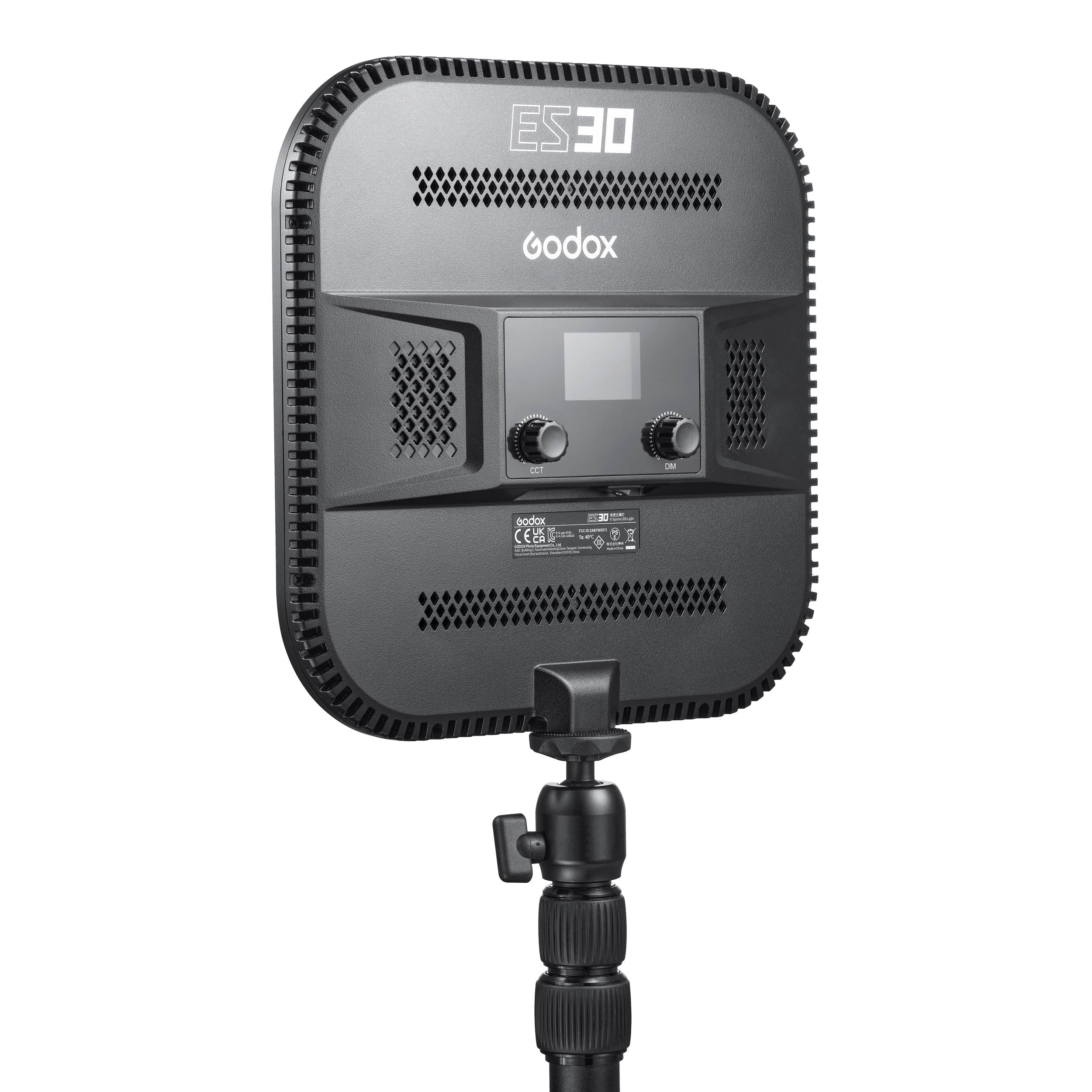 ES30 Bi-Color LED Streaming Light Kit with Stands - Soft Dimmable Lighting for YouTube, TikTok & Live Videos - Perfect for Home Studios & Content Creators