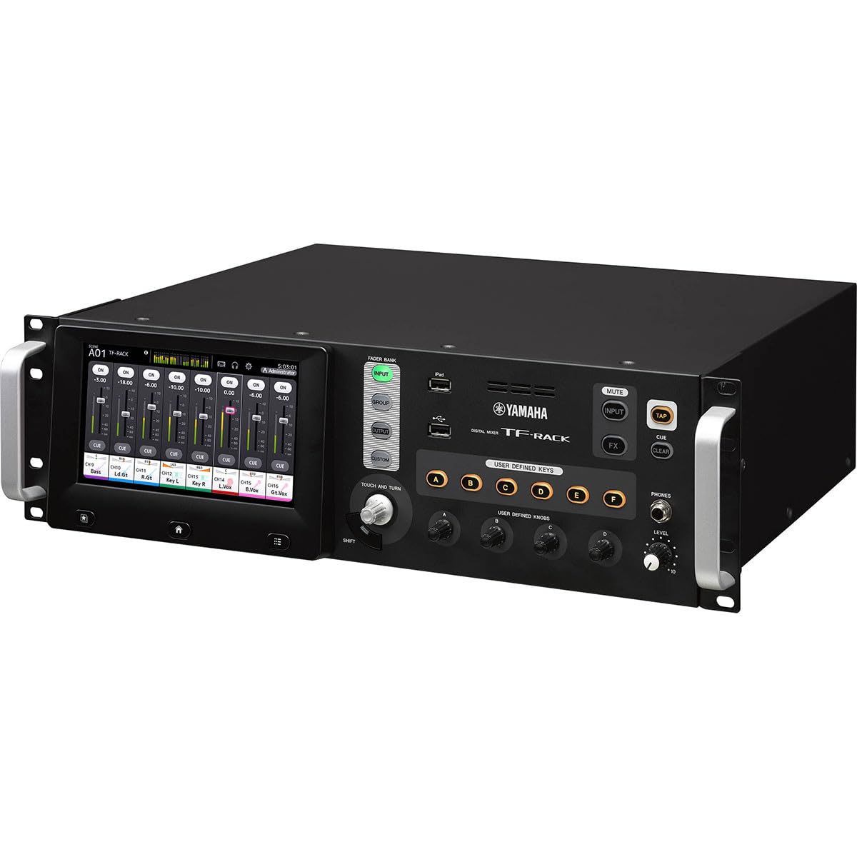 Yamaha TF-Rack Professional 19-Inch Rack-Mount Audio Mixer - Perfect for Live Sound, Studio Recording & DJ Setups