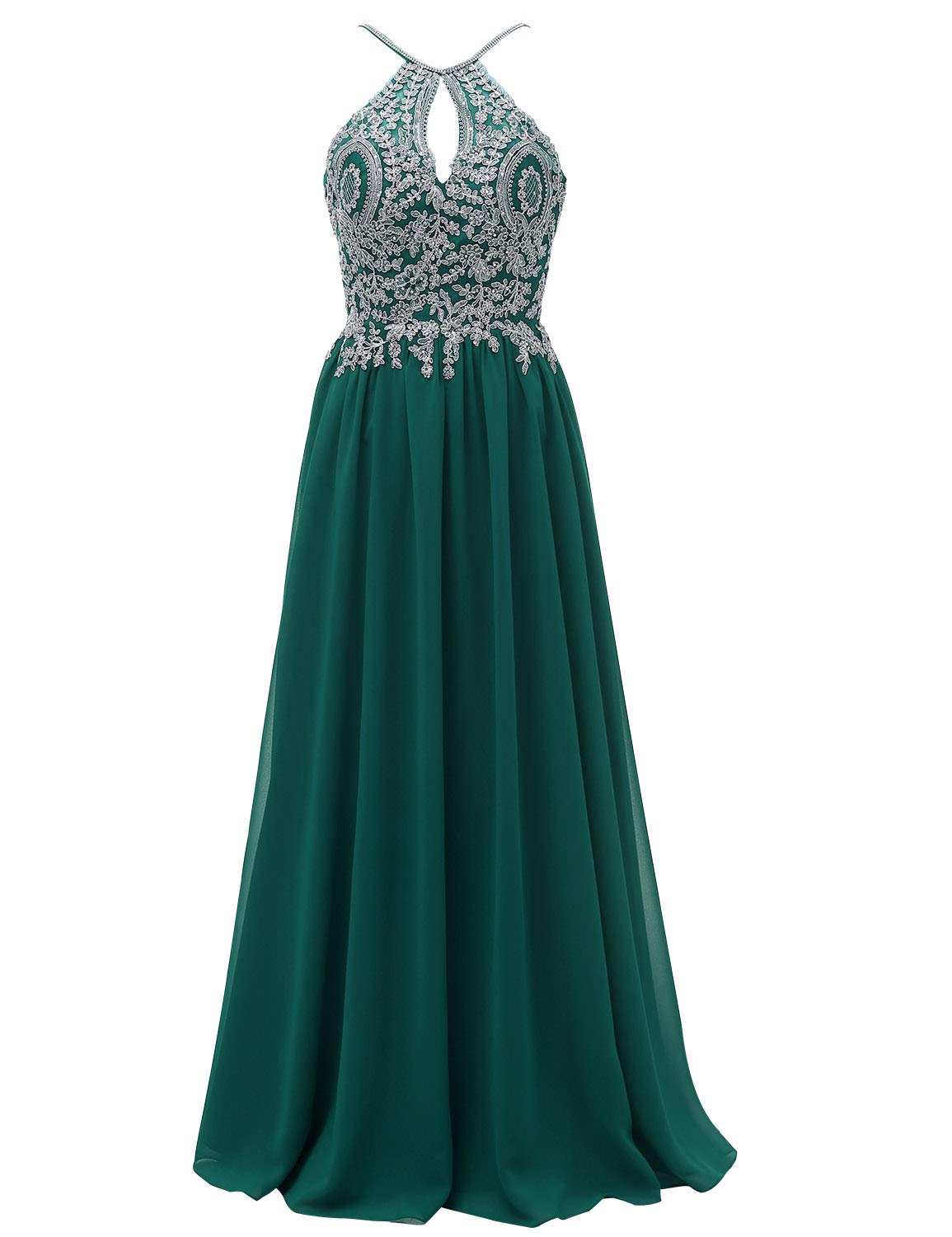 Elegant Halter Prom Dresses for Women - Long & Short Formal Evening Gowns 2018 Style FD023 | Perfect for Homecoming, Prom Night & Special Occasions