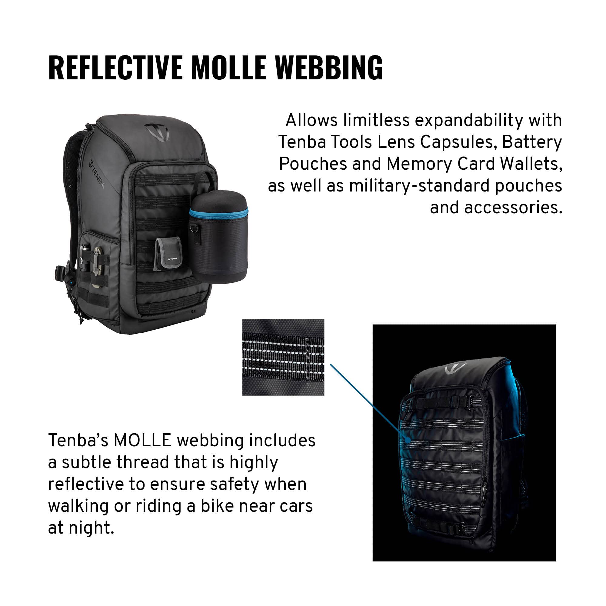 Tenba Axis 20L Camera Backpack (637-701) - Waterproof DSLR/SLR Bag for Photographers - Perfect for Travel, Hiking & Outdoor Photography