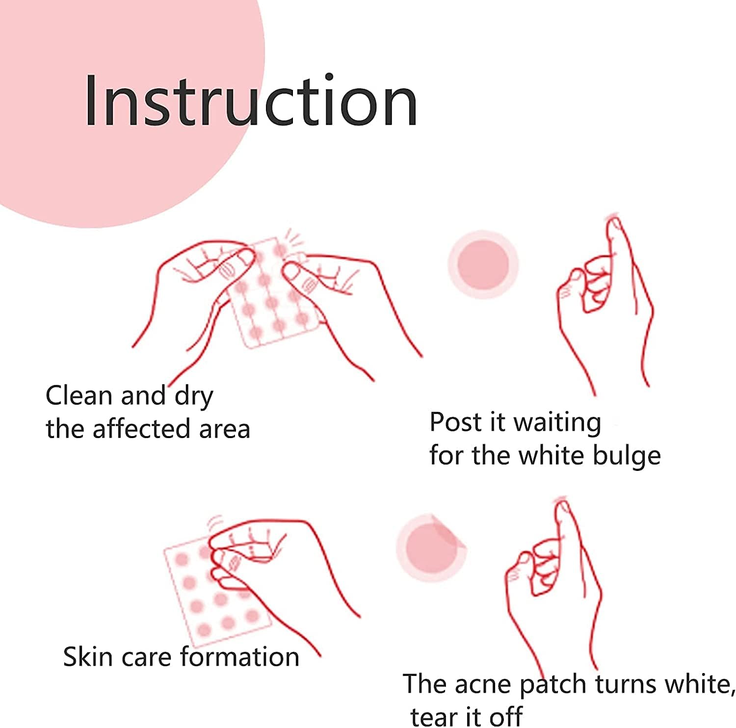 Hydrocolloid Acne Pimple Patches - Ultra-Thin 0.05mm Invisible Spot Treatment for Face & Body - 72 Count (3 Sizes) - Breathable Blemish Cover for Day & Night Use - Perfect for School, Work, and Travel