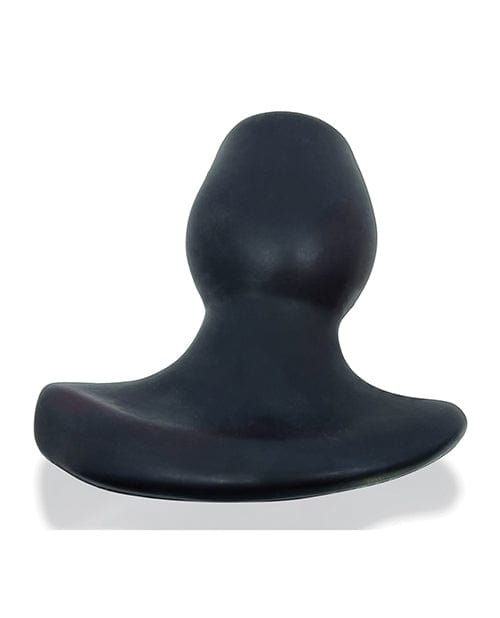 Oxballs Morphhole 2 Gaper Plug Large - Black Ice Silicone Anal Plug for Stretching & Training | Comfortable & Body-Safe Design | Perfect for Advanced Play, BDSM, and Solo Exploration
