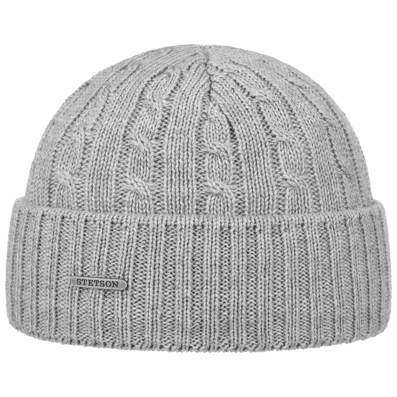 Stetson Georgia Wool Knit Hat with Cuff - Warm Winter Beanie for Men & Women - Perfect for Skiing, Snowboarding & Outdoor Activities