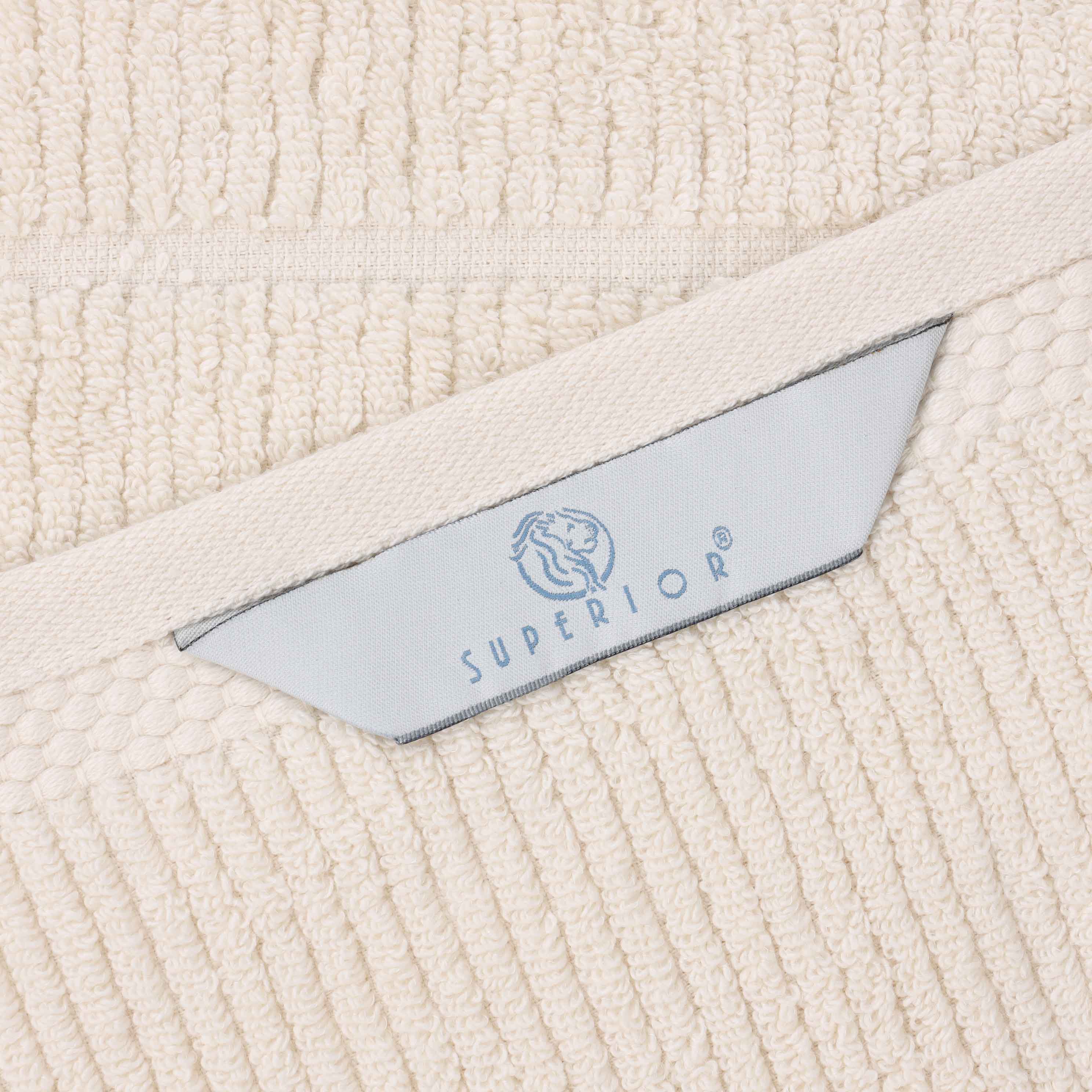 Premium Milo Smart Twist Cotton Bath Sheets - Ultra Soft & Absorbent Ribbed Design, Set of 2 (60