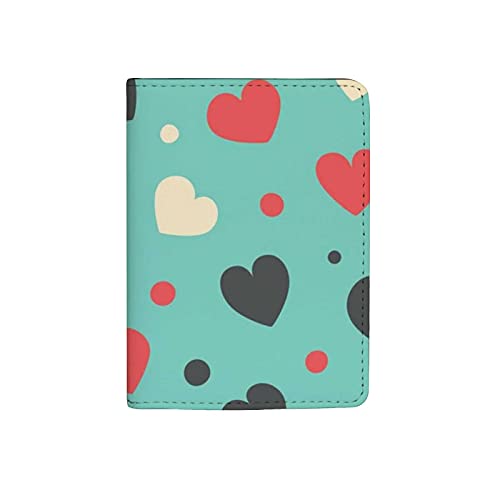 Cute Hearts Dots Turquoise.4