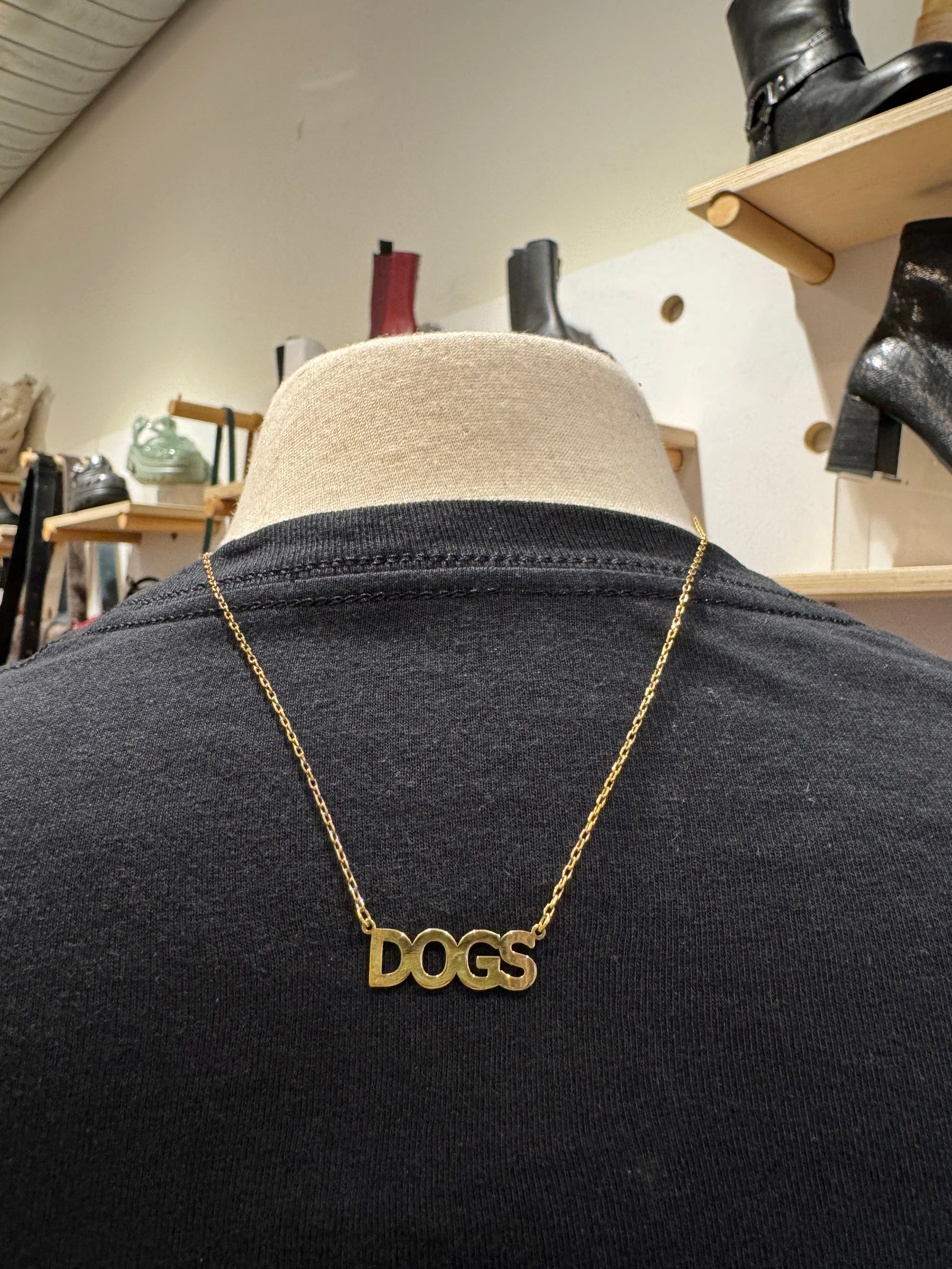 Gold Dog Necklace for Small & Medium Dogs - Stylish Pet Jewelry for Daily Wear & Special Occasions