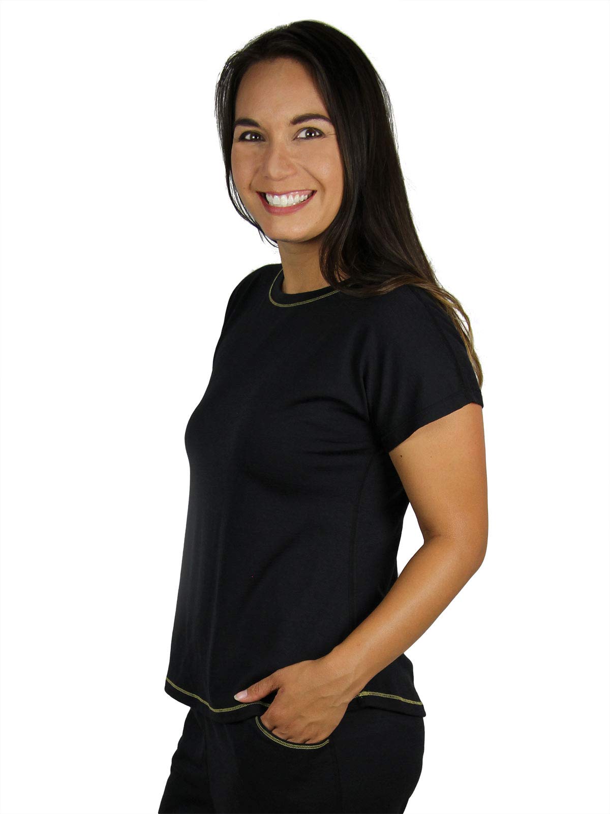 Women's Merino Wool Sleep Shirt - Soft & Breathable Nightwear for Comfortable Sleep - Perfect for Lounge, Travel & Relaxation at Home
