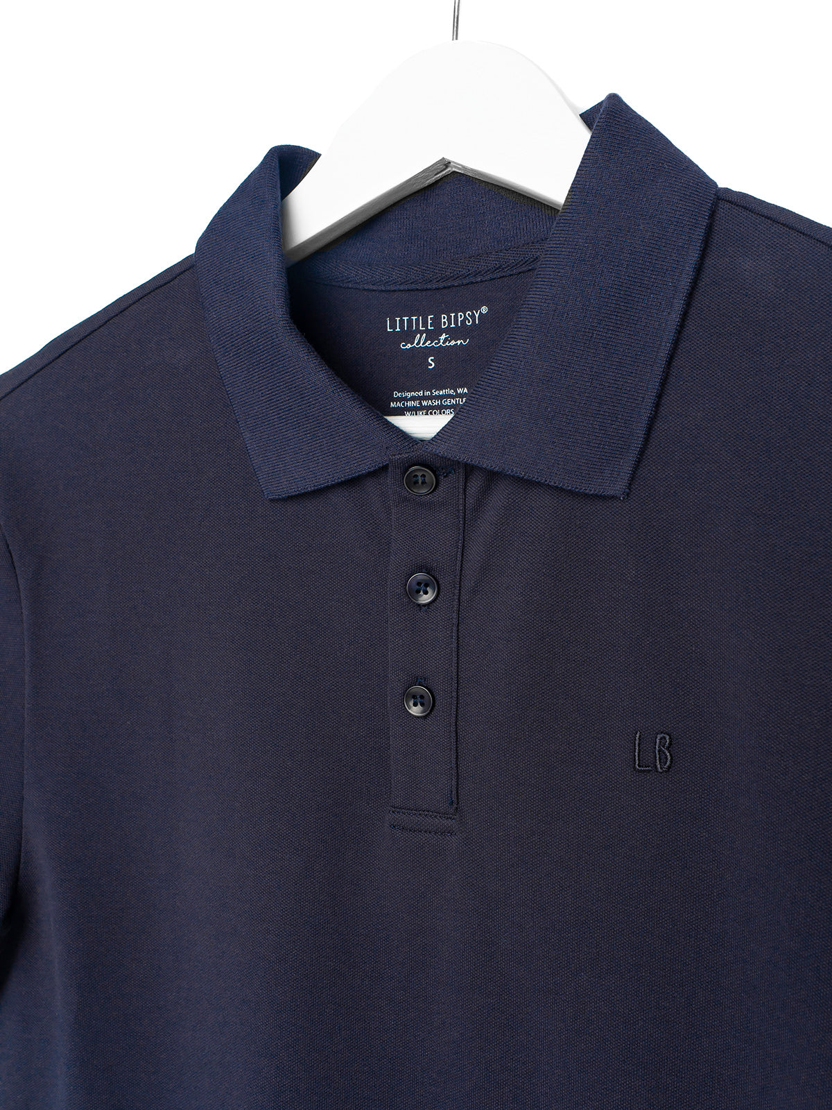 Premium Men's Classic Fit Polo Shirt - Soft Cotton, Breathable & Comfortable - Navy Blue - Casual Office Wear, Golf Outfits & Weekend Style
