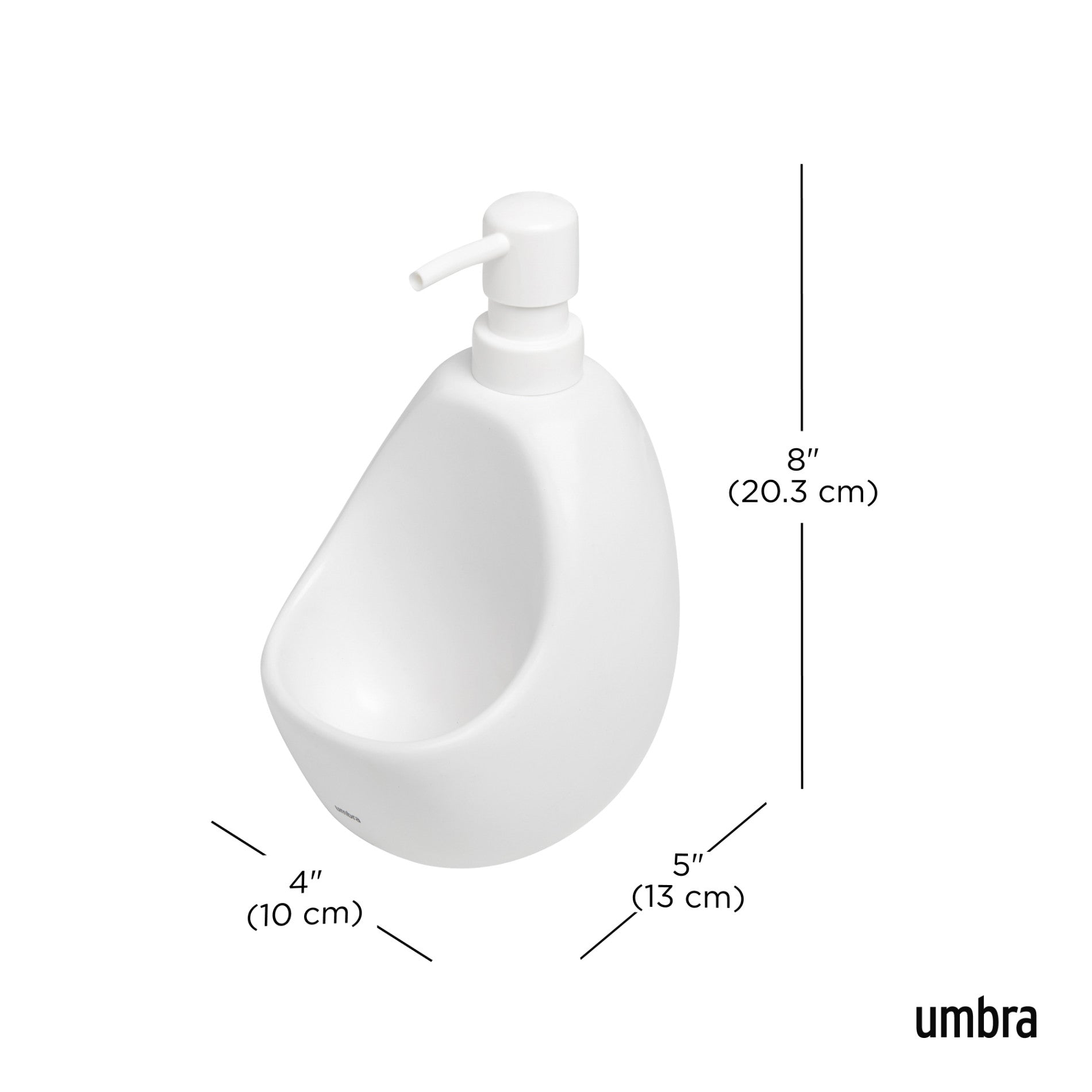 Joey Soap Pump & Scrubby - Hands-Free Foaming Soap Dispenser with Built-in Scrub Brush for Kitchen, Bathroom, and Sink Cleaning (BPA-Free) - Perfect for Dishes, Countertops, and Household Chores