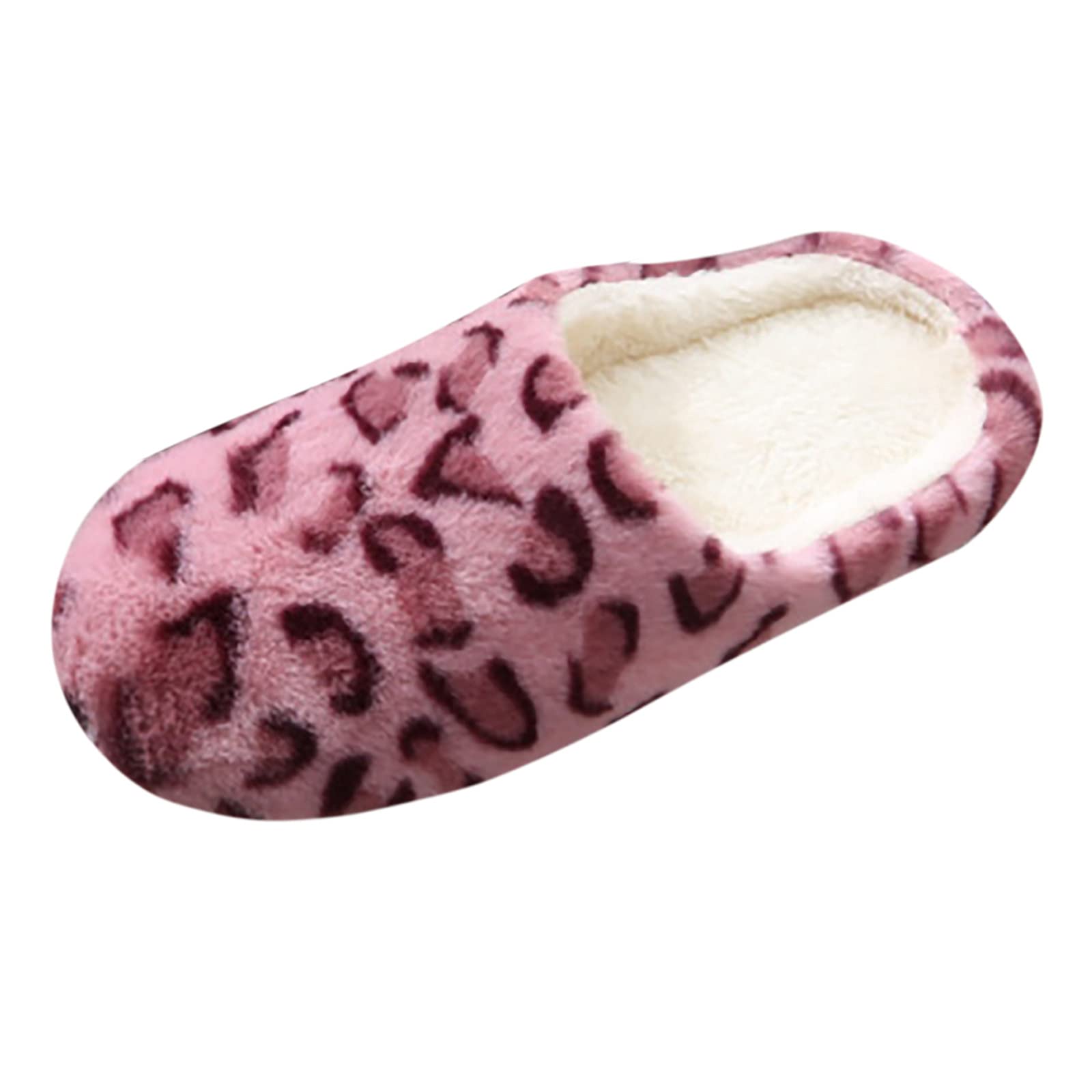 Arch Support Slippers for Women - Comfortable House Shoes with Round Toe & Flat Sole - Plus Size 10 - Perfect for Relaxing at Home, Lounging & Indoor Comfort