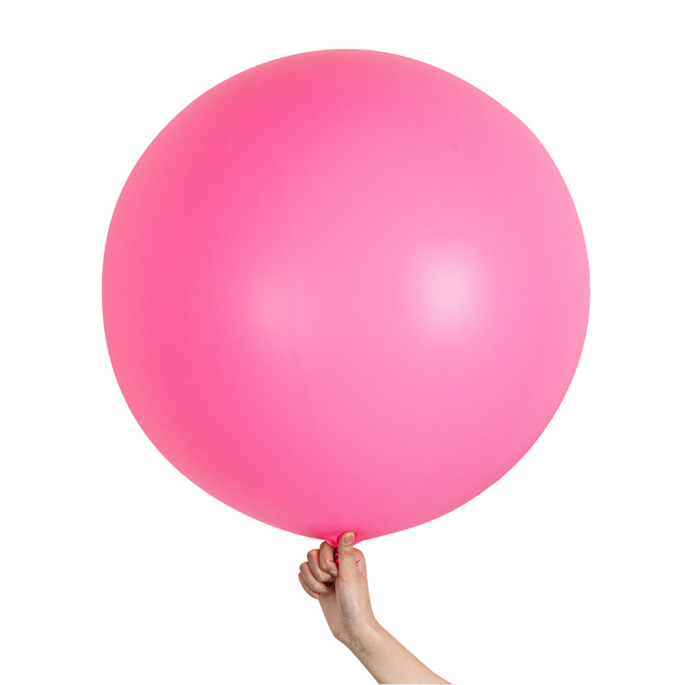 Balloonify Pink Latex Balloons 36 Inch - Pack of 10 | Perfect for Birthday Parties, Baby Showers & Wedding Decorations