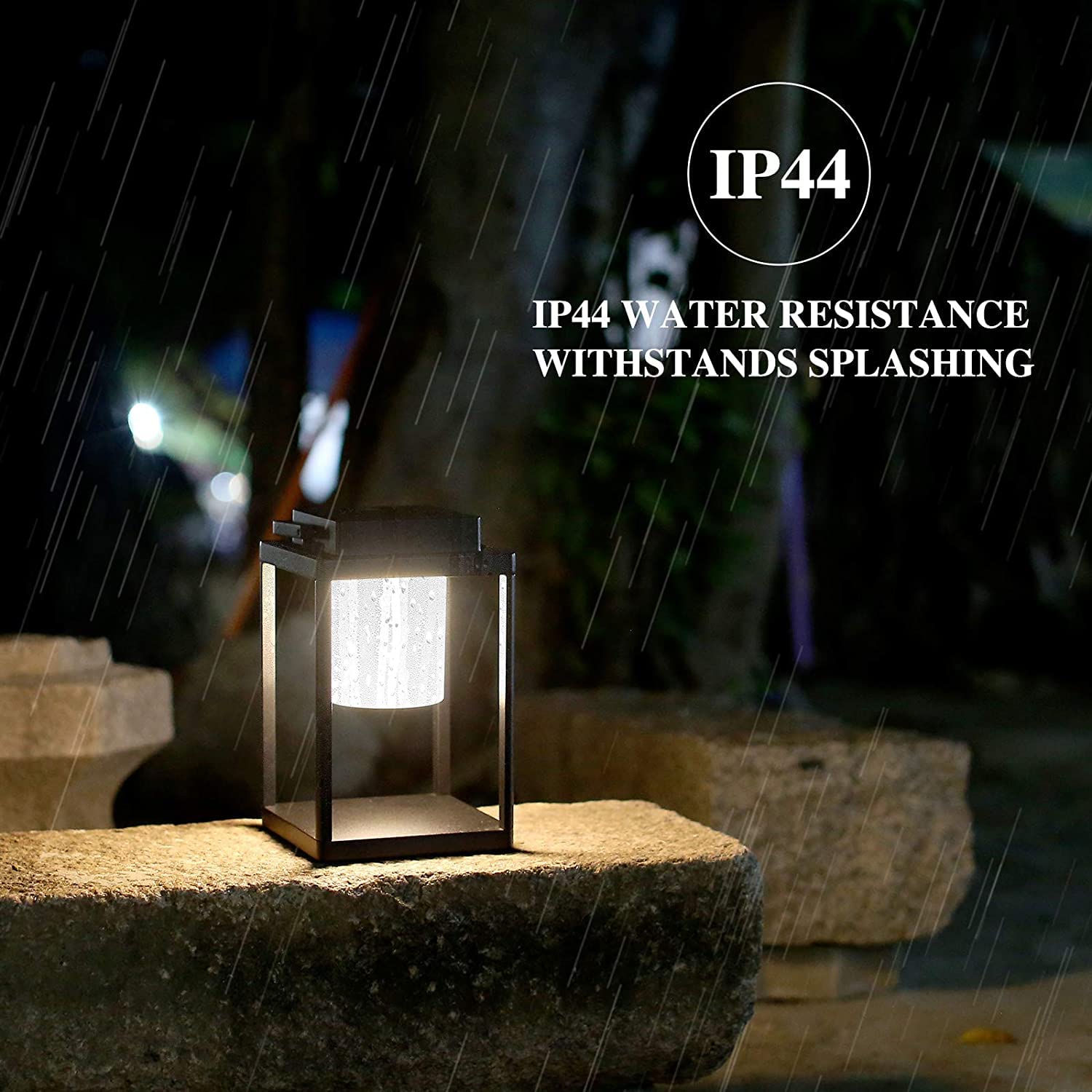 HFVLITE Cordless Rechargeable LED Table Lamp - Waterproof, Touch-Sensitive, Dimmable for Indoor & Outdoor Use | Perfect for Garden, Patio, Yard, Path, Bedroom & Desk Lighting | Portable Battery Operated Night Light
