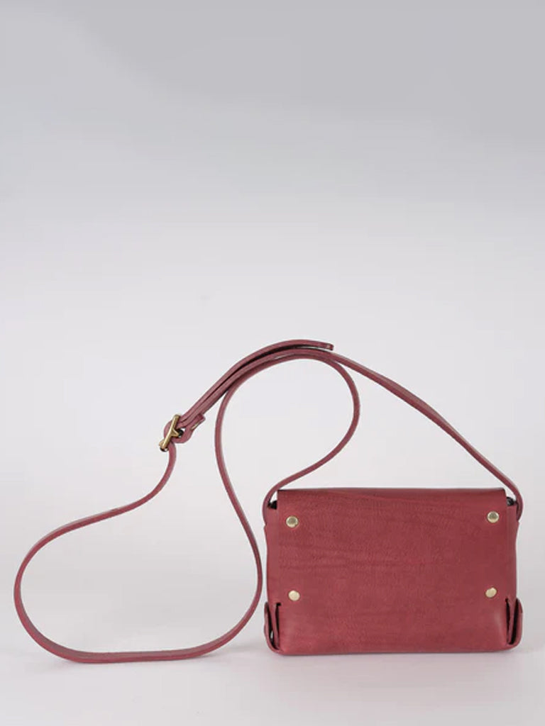 Kate Sheridan Jigsaw Bag in Raspberry - Stylish Crossbody Purse for Women, Perfect for Travel, Work & Everyday Use