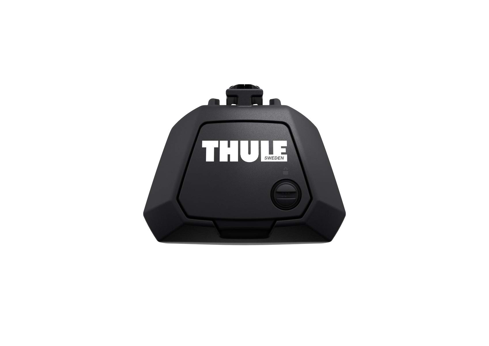 Thule Evo Raised Rail Foot Pack - Universal Roof Rack Mounting Kit for Cars with Raised Side Rails | Perfect for SUVs, Trucks & Crossovers | Secure Bike, Kayak & Cargo Carrier Installation