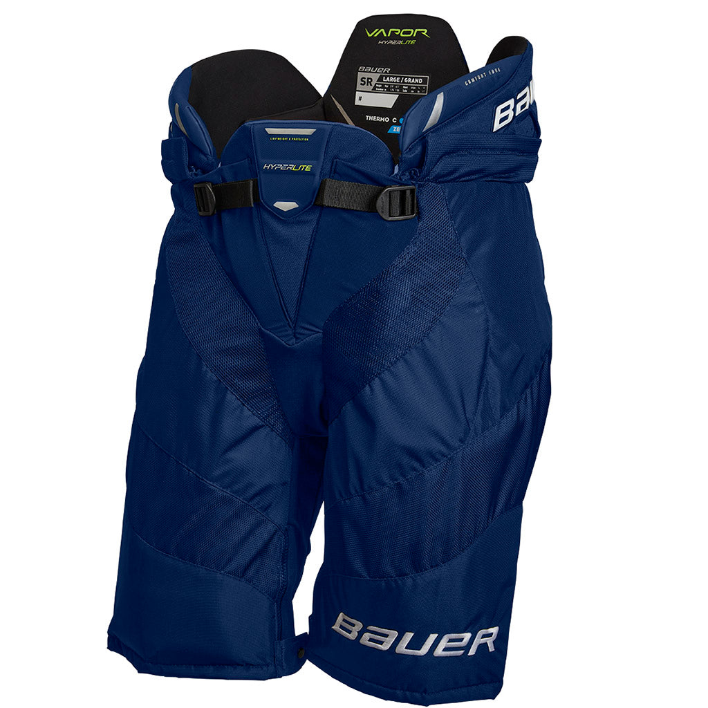 Bauer Vapor HyperLite Senior Ice Hockey Pants - Lightweight Protective Hockey Gear for Men - Perfect for Competitive Games & Practice Sessions