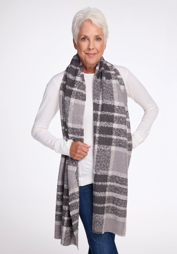 Premium Merino Wool Bradie Scarf - Soft & Warm Winter Accessory for Men & Women - Perfect for Outdoor Activities, Travel & Cold Weather Fashion
