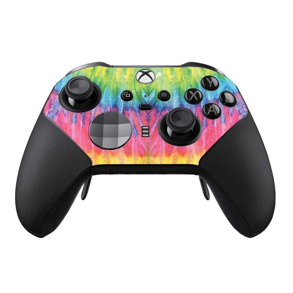 MightySkins Glossy Glitter Skin for Xbox Elite Series 2 Controller - Tie Dye 2 | Protective & Durable High-Gloss Finish | Easy to Apply & Remove | USA Made | Perfect for Gaming, Customization & Gift Giving