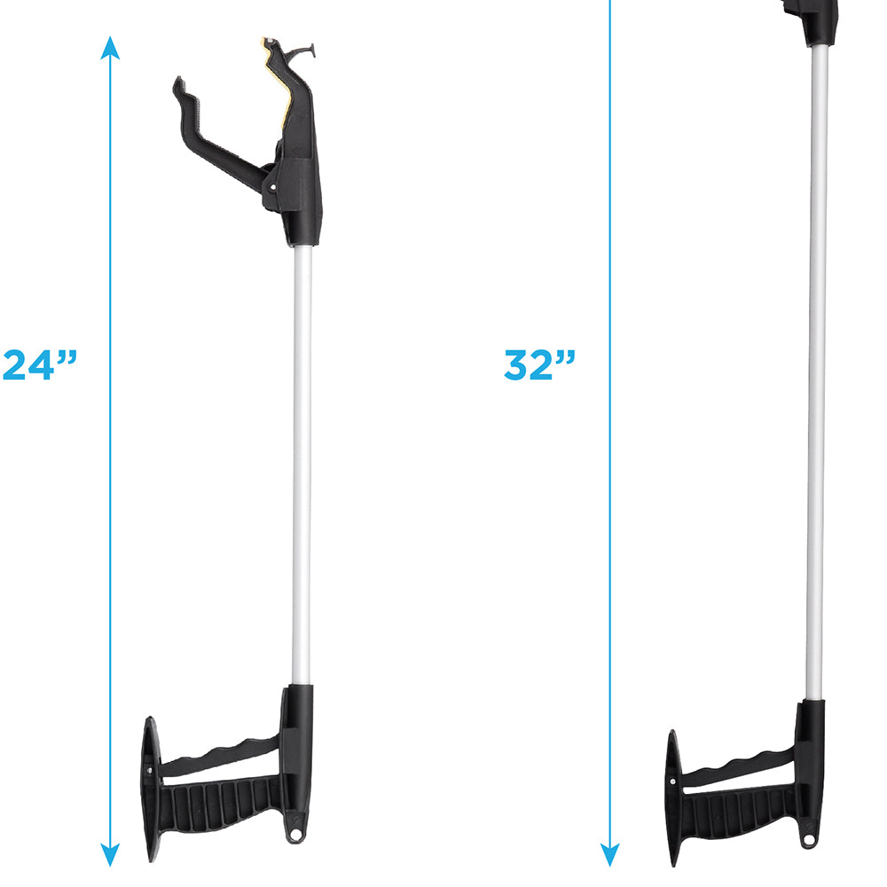 Dragon Reacher Grabber Tool - Extendable Pickup Stick for Elderly & Disabled - Lightweight Aluminum Reaching Aid for Home, Kitchen, Garden & Outdoor Use