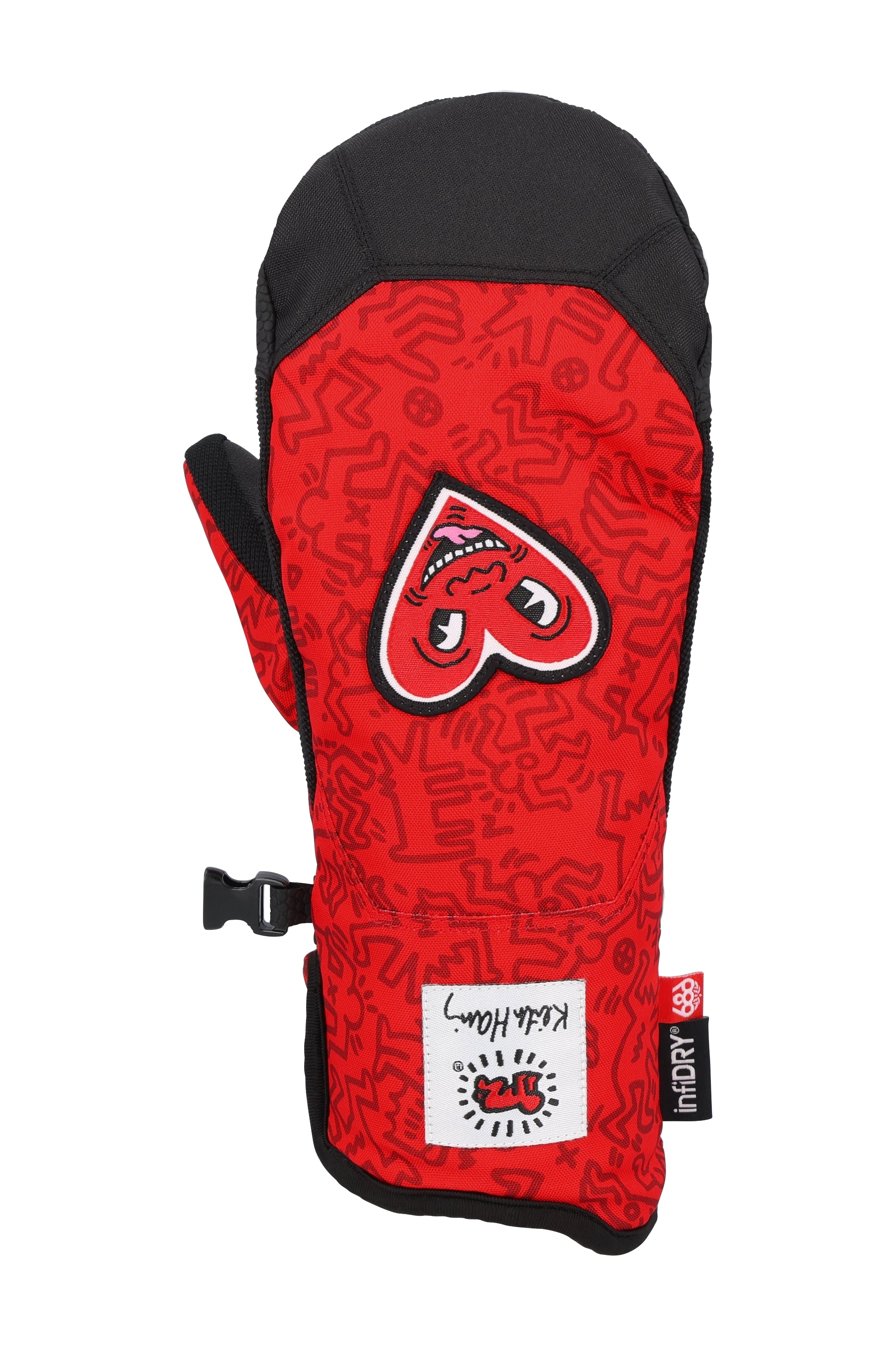 686 Women's Revel Mitt 2025 - Waterproof Winter Gloves for Skiing, Snowboarding & Cold Weather - Warm Fleece Lined Windproof Gloves for Outdoor Activities