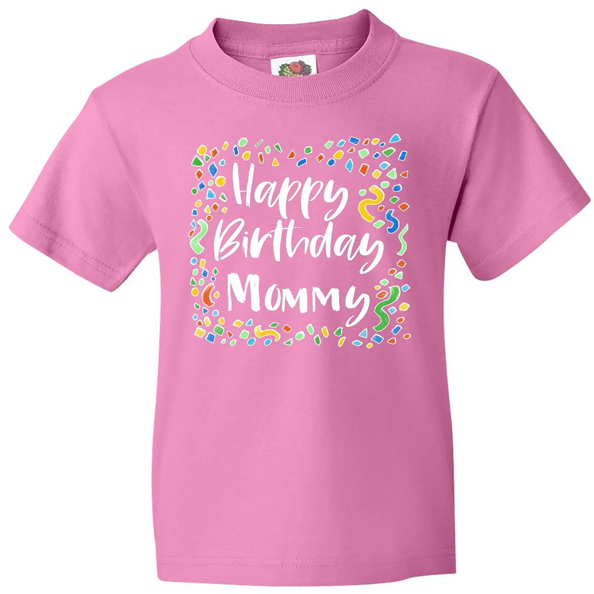 Happy Birthday Mom Kids T-Shirt - Cute Birthday Gift for Daughter - Perfect for Birthday Parties & Family Celebrations