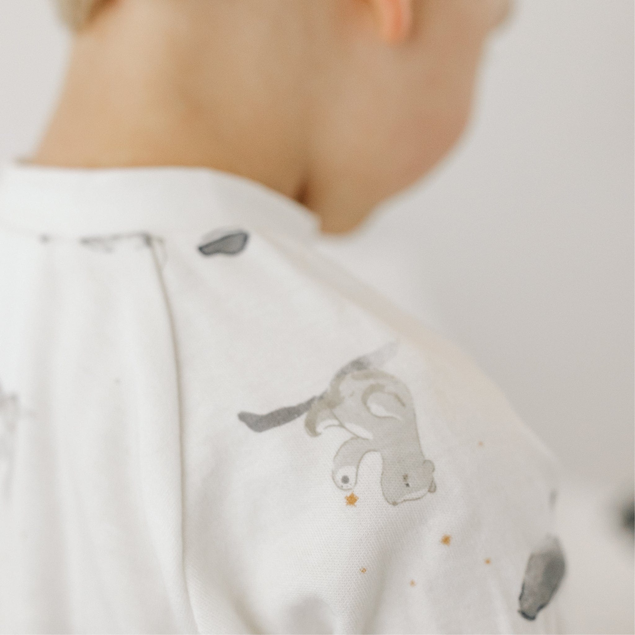 Organic Bamboo Pajama Set for Women - Soft Breathable Sleepwear with Full Moon Print - Perfect for Cozy Nights, Lounge Wear & Gift Giving