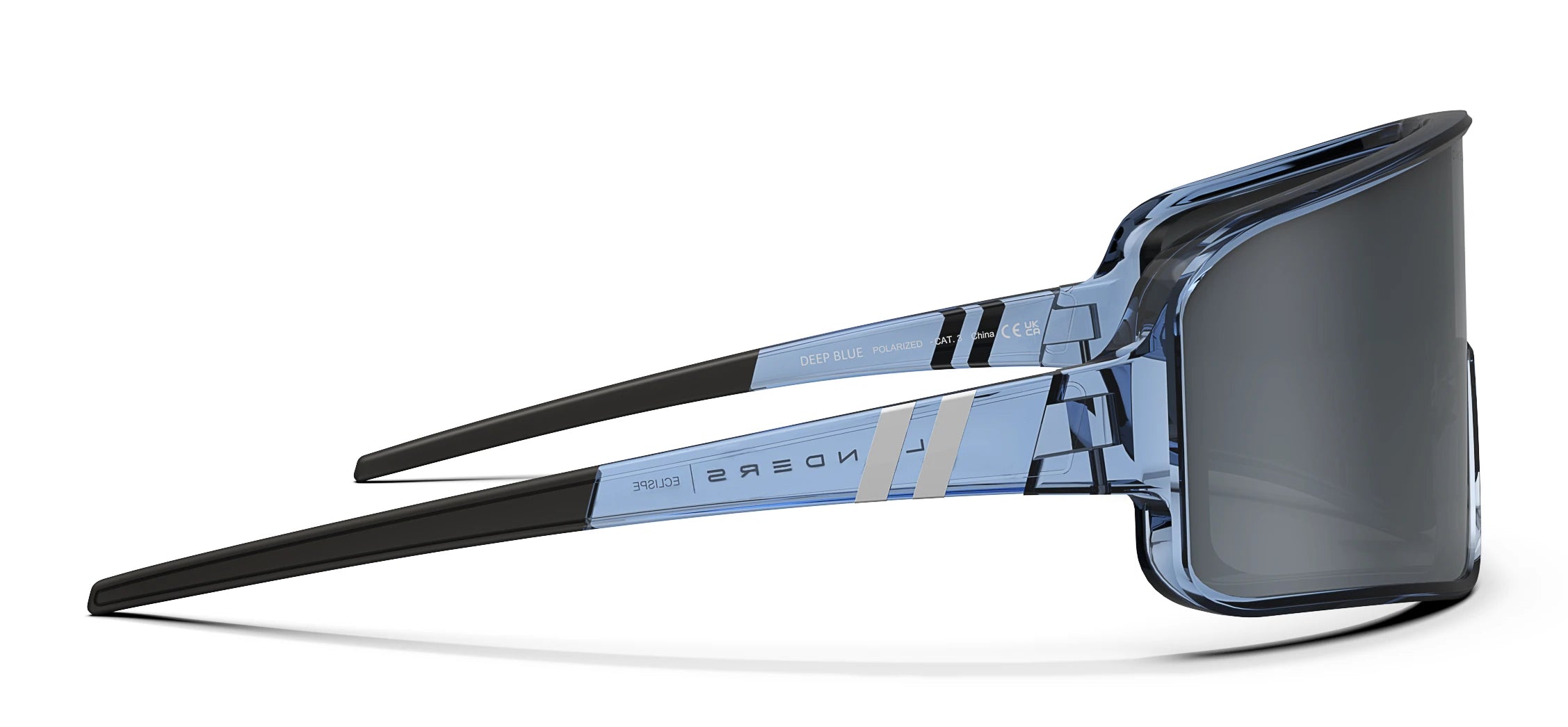Eclipse Deep Blue Sunglasses - Polarized UV Protection for Men & Women - Stylish Outdoor Sports & Driving Shades