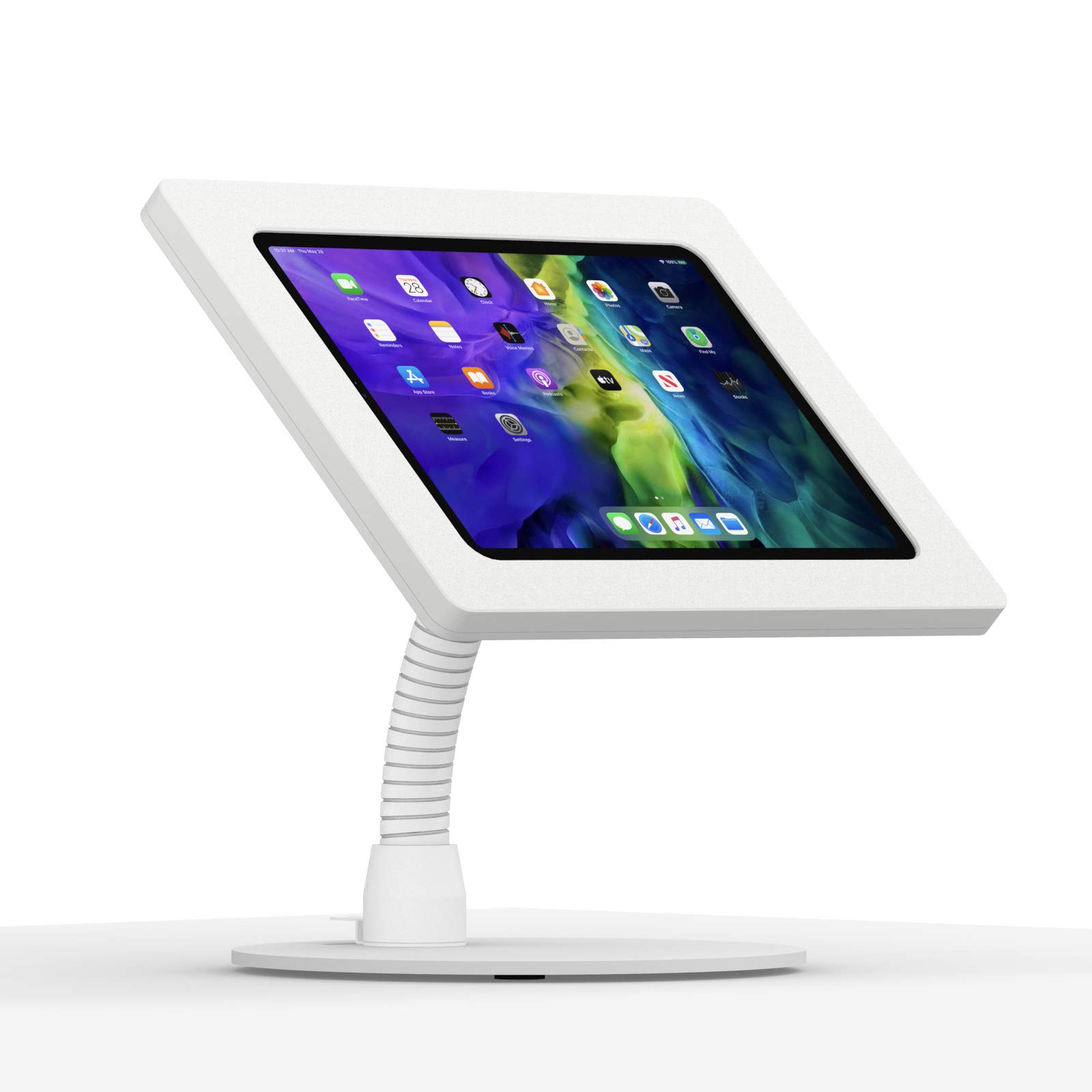 VidaMount White iPad Stand Bundle - Adjustable Portable Holder for iPad Pro 11