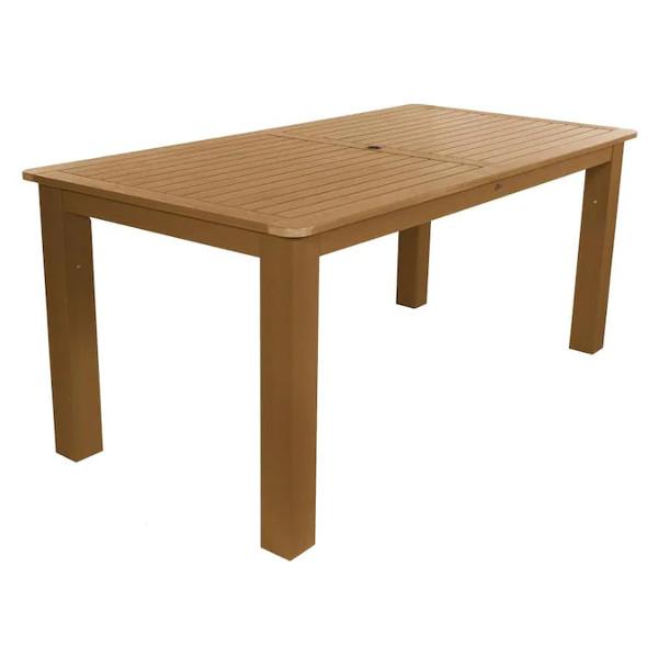 Outdoor Rectangular Counter Height Dining Table - Weather-Resistant Patio Furniture for Backyard, Deck, and Garden Dining - Perfect for Entertaining Guests