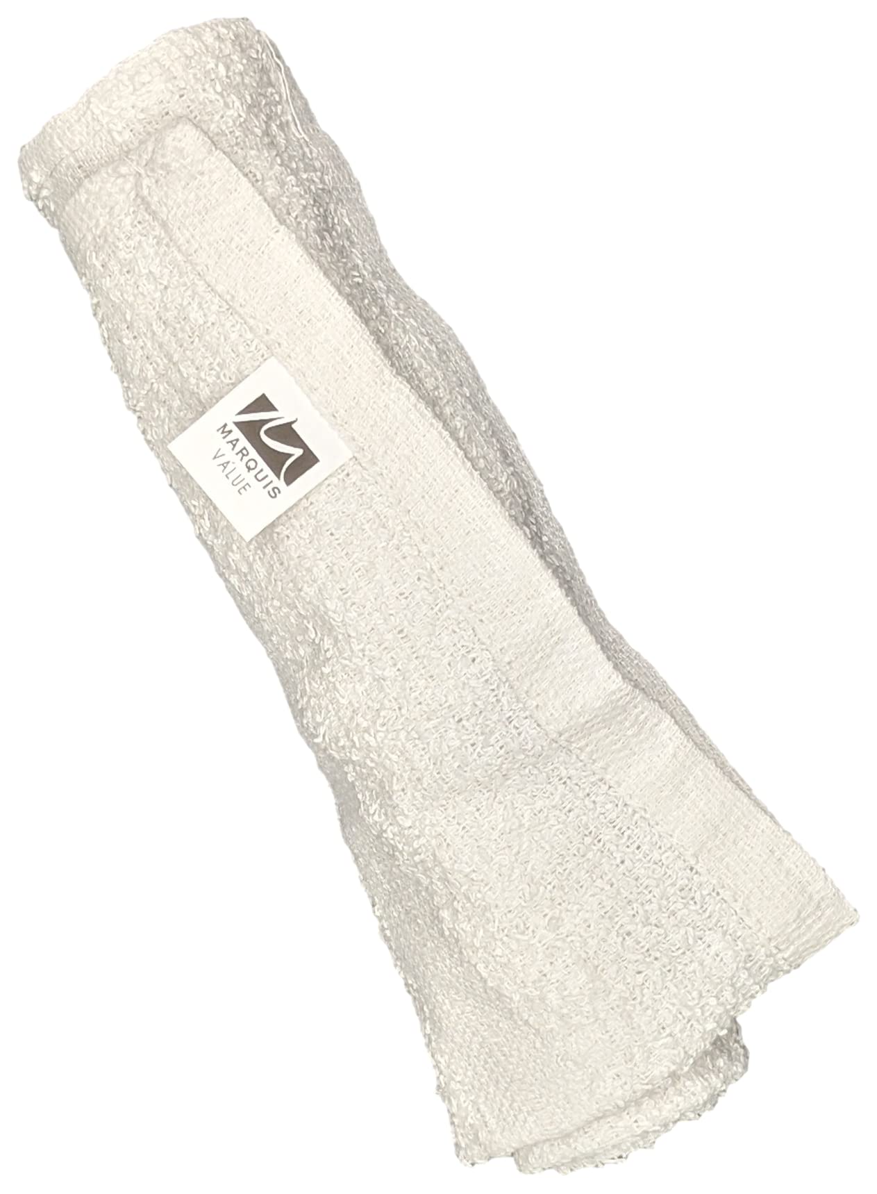 240 Pack 17x20 Inch White 100% Cotton Bar Mop Towels - Premium Heavy Duty 30oz/Dozen for Kitchen Cleaning, Dish Drying & Commercial Use