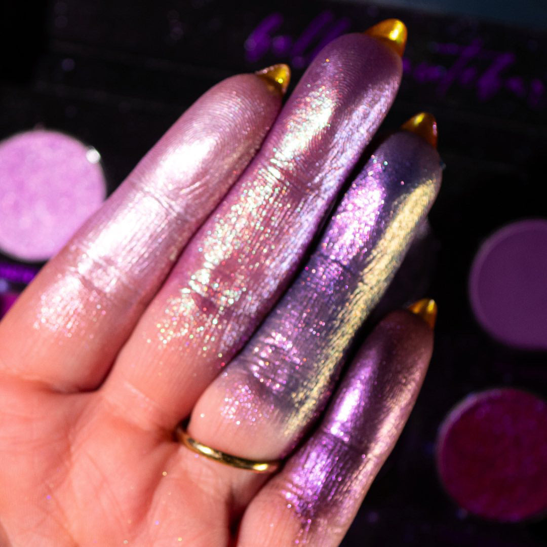 Best Ultra Violet Eyeshadow Palette - Long Lasting, Highly Pigmented Makeup for Party & Night Out | Perfect for Halloween, Cosplay & Special Occasions
