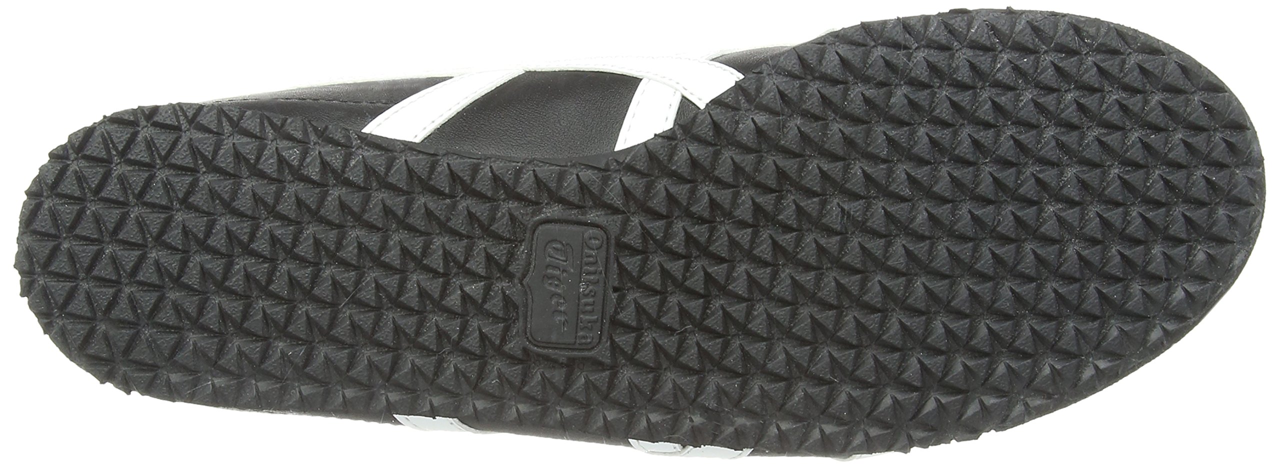 Onitsuka Tiger Women's Low-Top Sneakers - Black/White - Size 11.5 | Comfortable Casual Shoes for Walking, Running & Everyday Wear