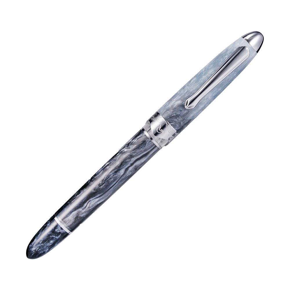 Nahvalur (Narwhal) Horizon Aurora Fountain Pen - Premium Writing Instrument for Calligraphy, Journaling & Office Use