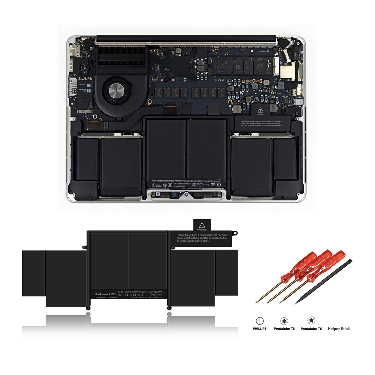 Original Battery Replacement for Apple MacBook Pro 13